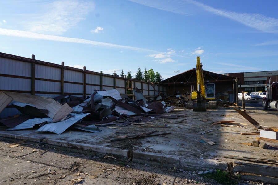 demolition of a building